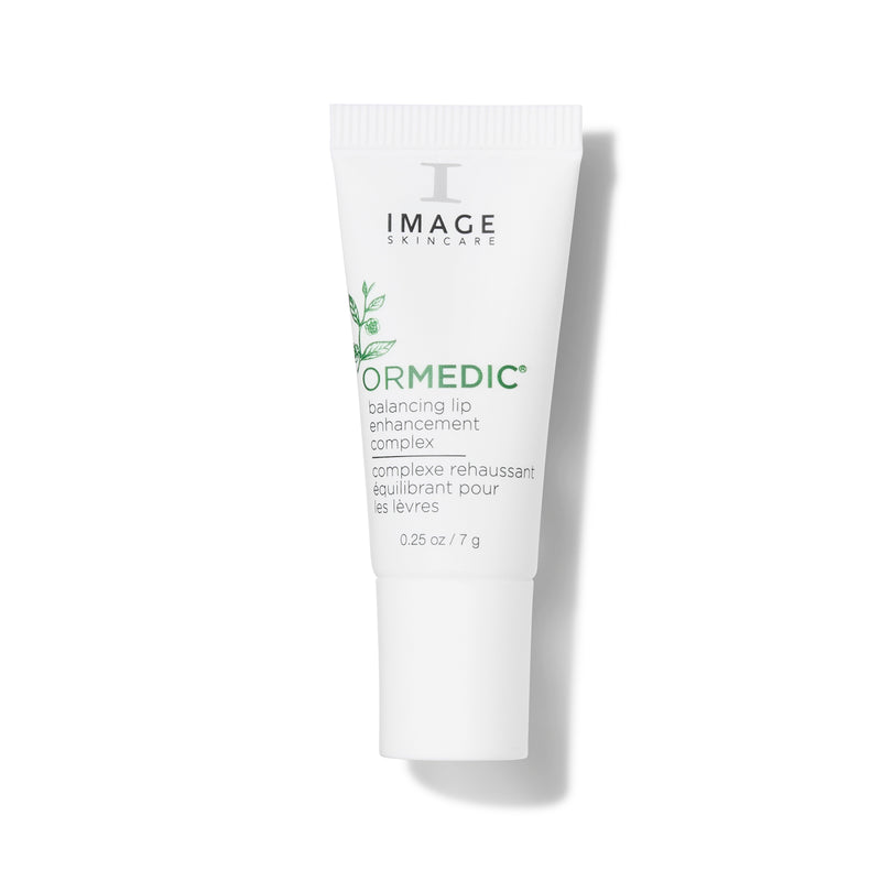 IMAGE Skincare Ormedic Balancing Lip Enhancement Complex in a white tube.