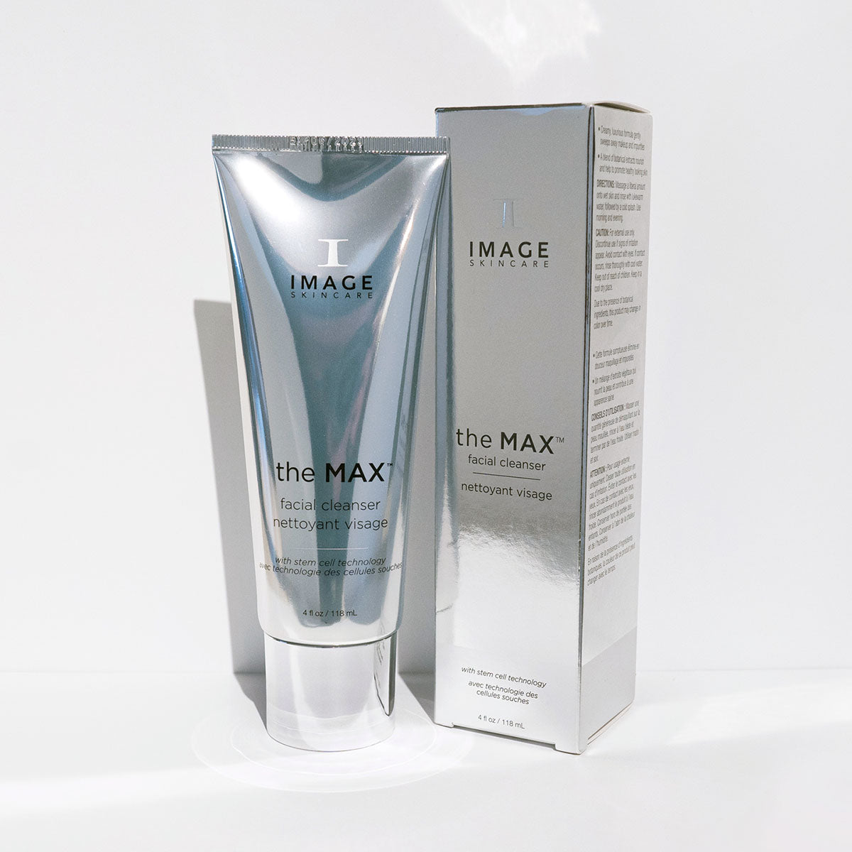 the MAX™ stem cell facial cleanser