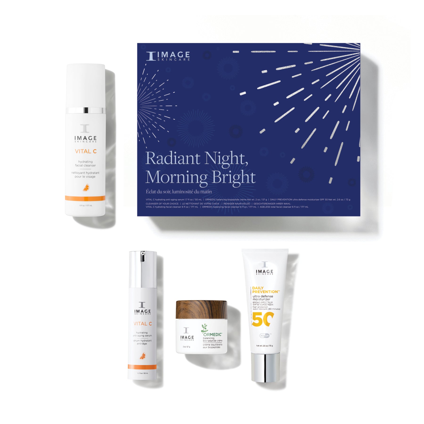 Radiant Night, Morning Bright (VITAL C cleanser)