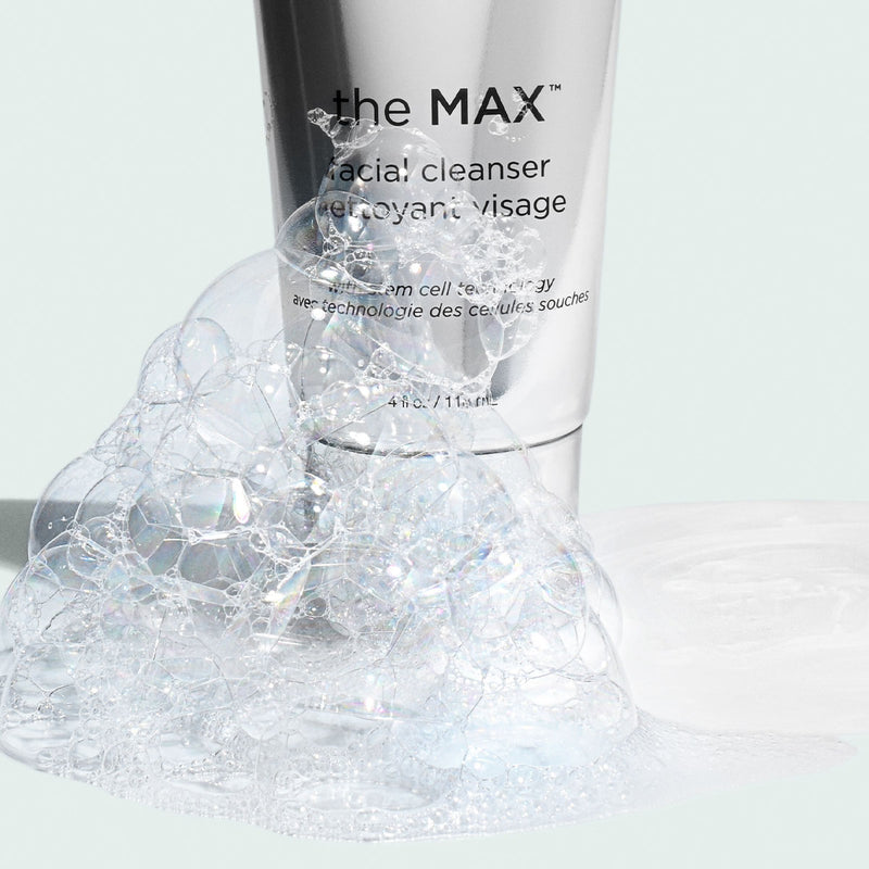 the MAX™ stem cell facial cleanser